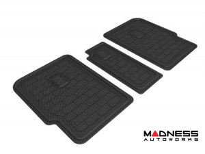 Rivian R1S Cargo Liner - Seat Back Protector - Black by 3D MAXpider